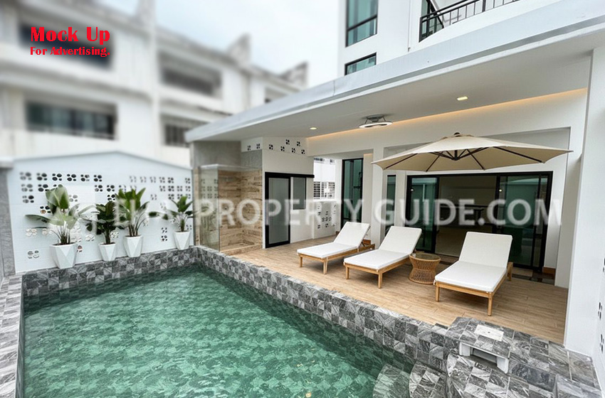 House with Private Pool in Sukhumvit 
