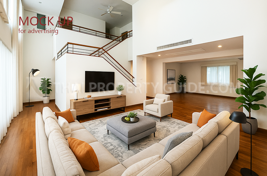 House with Shared Pool for rent in Nichada Thani