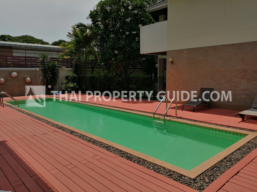 House with Shared Pool in Sukhumvit 