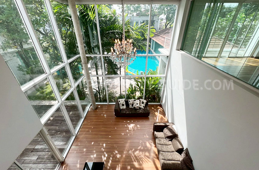 House with Shared Pool in Sukhumvit : Panya Village On-Nut 